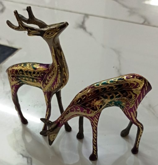 Handicraft Brass Deers