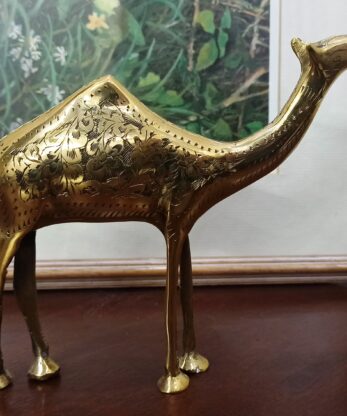 Brass Golden Camel for Gifts