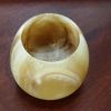 Elegant Polished Cup Shape Marble Vase