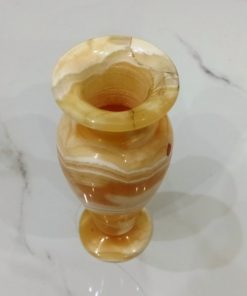 Marble Onyx Flower Vase