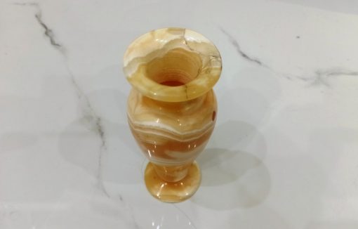 Marble Onyx Flower Vase