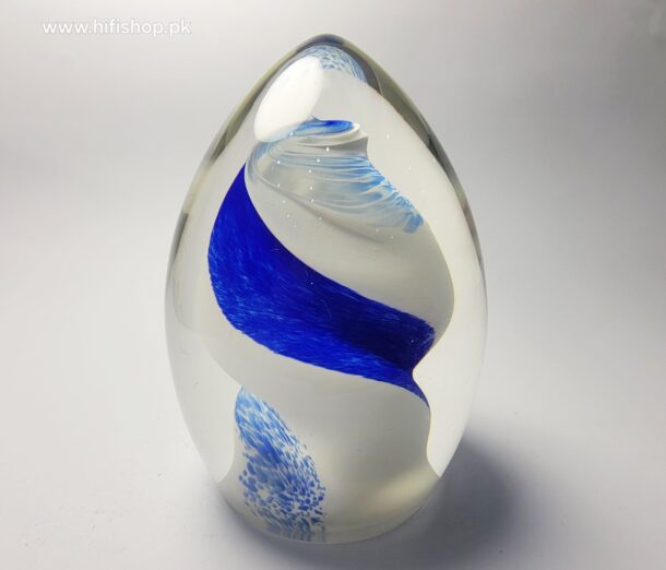 Glass ovoid paperweights 1