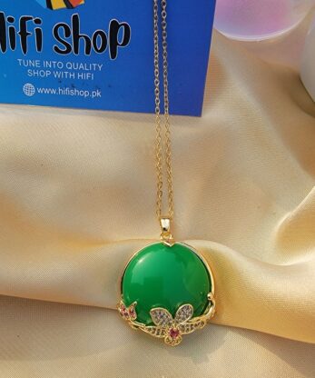 Elegant Green Pendant for Women and Girls