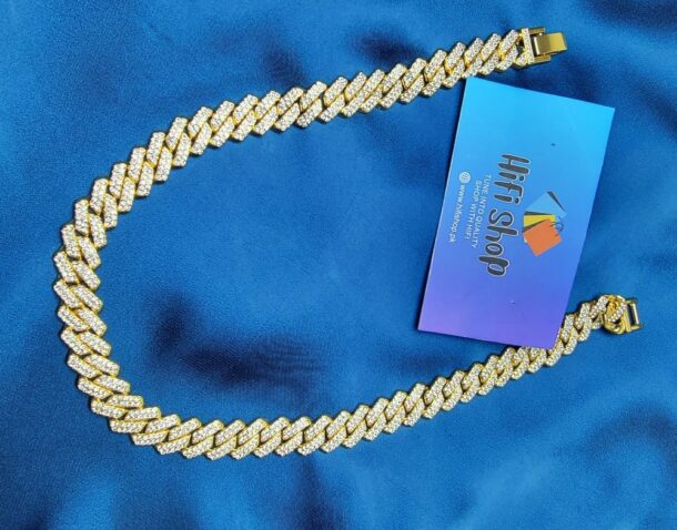 Iced Out Zigzag Chains