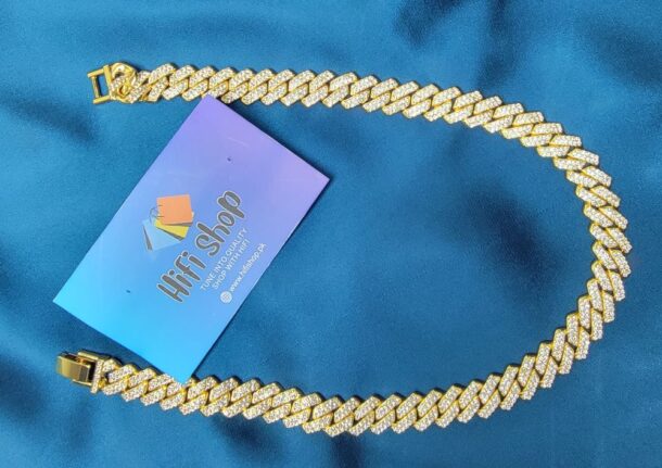 Iced Out Zigzag Chains