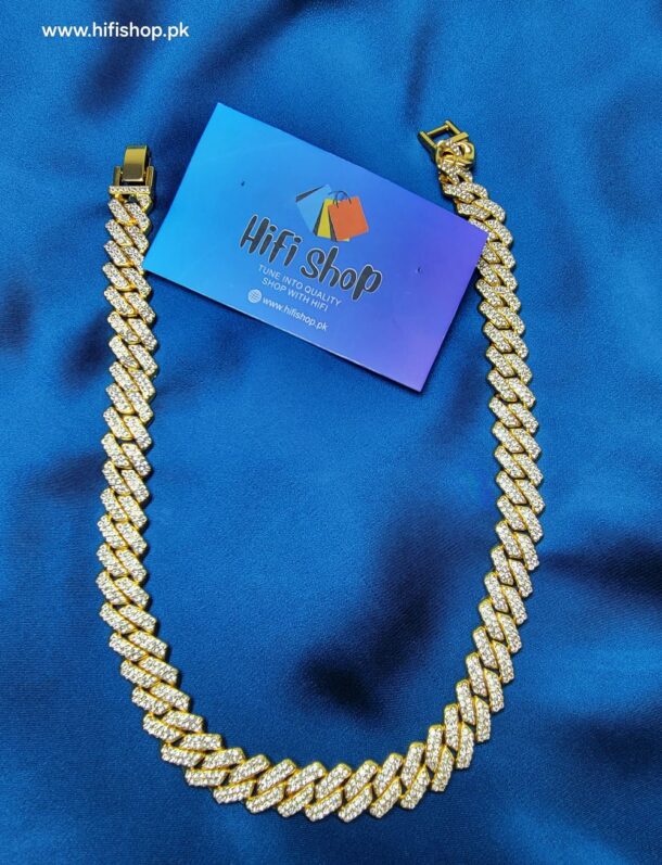 Iced Out Zigzag Chains