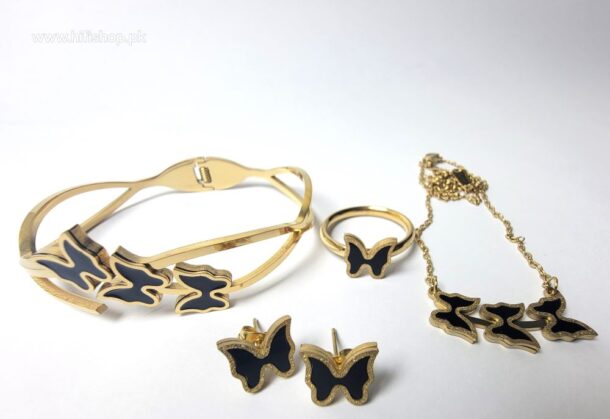 Stylish Butterfly Jewelry Set for Women and Girls