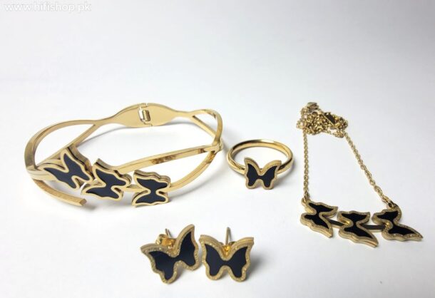 Stylish Butterfly Jewelry Set for Women and Girls