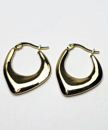 U-Shaped Hoops Earrings For Women and Girls