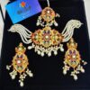 gold-plated necklace chokar set