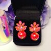 Elegant Fashion Earrings (Pink)