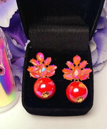 Elegant Fashion Earrings (Pink)