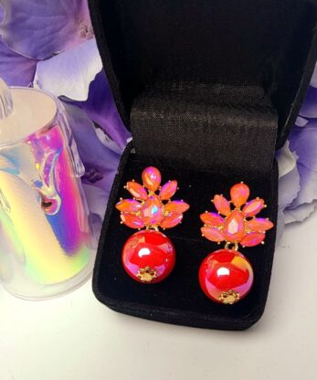 Elegant Fashion Earrings (Pink)