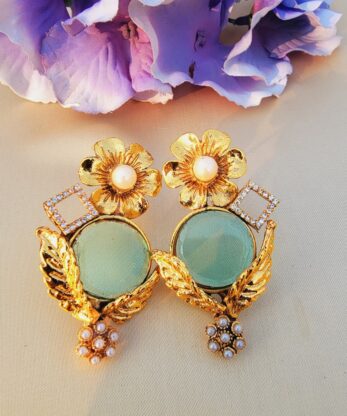 Majestic Floral Turkish Earrings