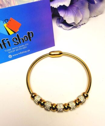 Gold-plated magnet bracelet (4)