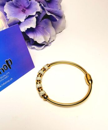 Gold-plated magnet bracelet (4)