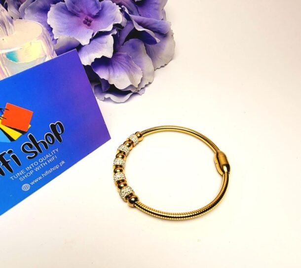 Gold-plated magnet bracelet (4)