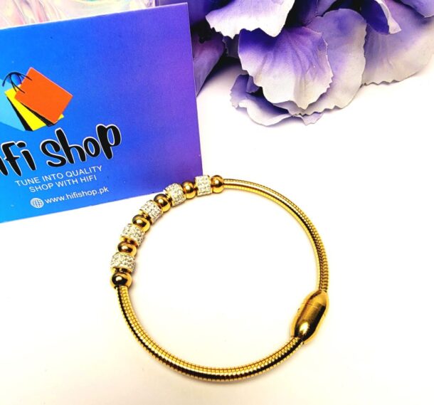 Gold-plated magnet bracelet (4)