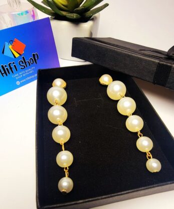 Long pearl drop earrings (2)