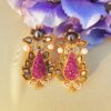 Pink Color Turkish Earrings