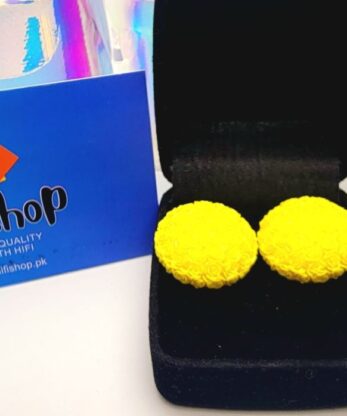 Chic Yellow Earring Studs