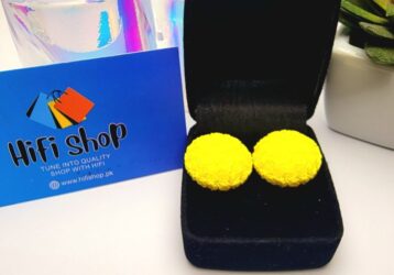 Chic Yellow Earring Studs