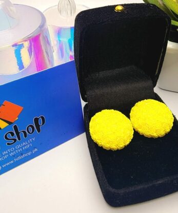 Chic Yellow Earring Studs