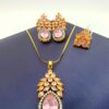 Glowing Locket Combo Set in Pakistan with Chain & Adjustable Ring