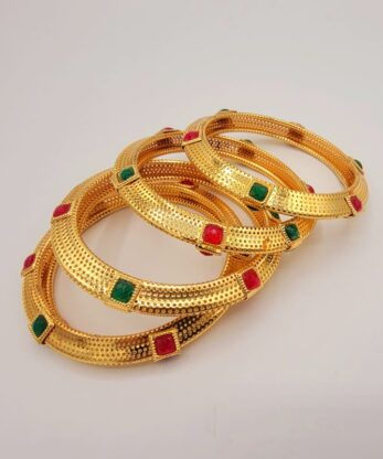 Gold Plated Bangles for Daily Use