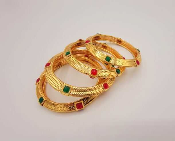 Gold Plated Bangles for Daily Use