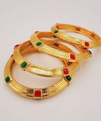 Gold Plated Bangles for Daily Use