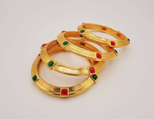 Gold Plated Bangles for Daily Use