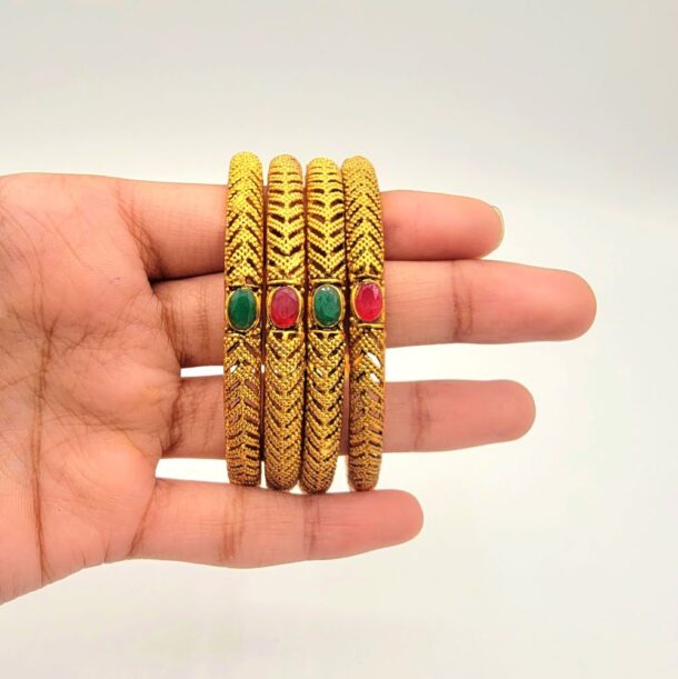 Gold-Plated Bangles in Pakistan