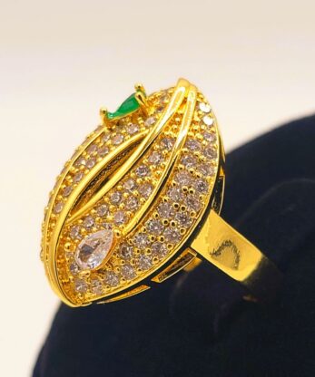 Gold Polished Artificial Rings in Pakistan