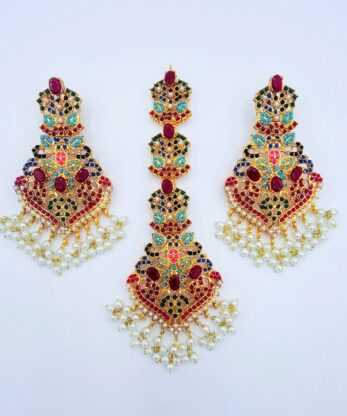 Nauratan Earring Set