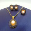 Radiant Locket Combo Set in Pakistan with Chain & Adjustable Ring