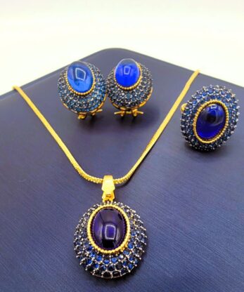 Sensational Tremendous Locket Combo Set with Chain & Adjustable Ring