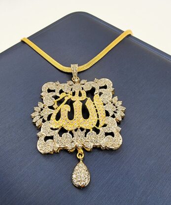 Allah Pendant with Chain for Women and Girls