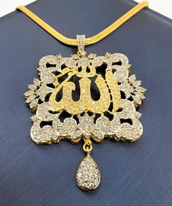 Allah Pendant with Chain for Women and Girls