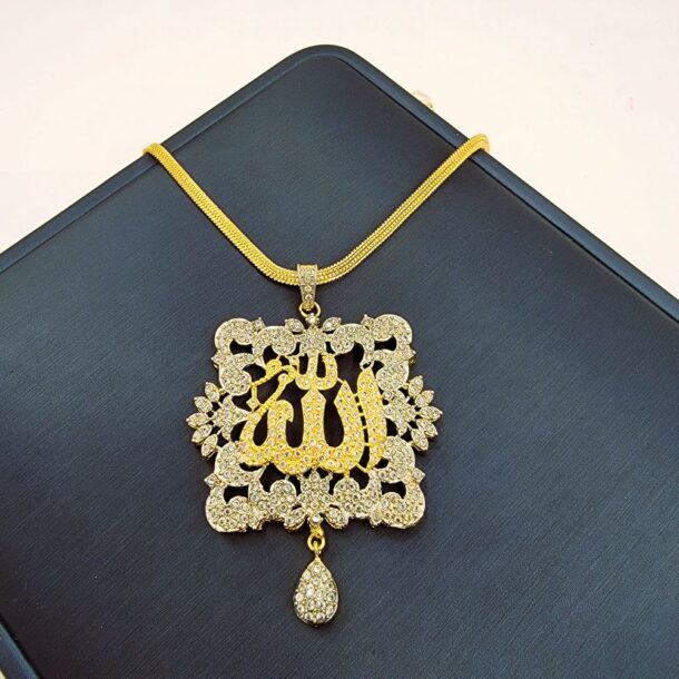 Allah Pendant with Chain for Women and Girls