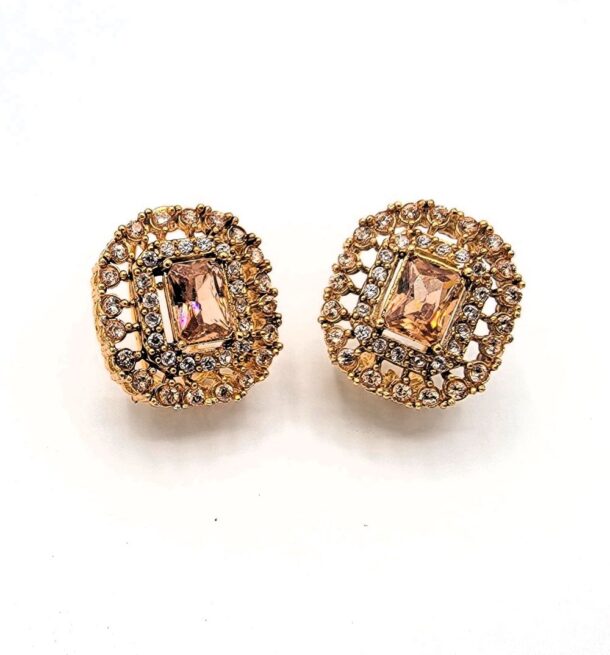 Champagne Stud Earrings