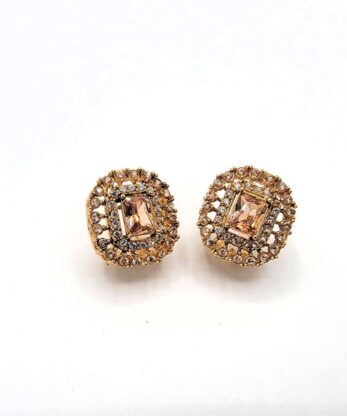 Champagne Stud Earrings