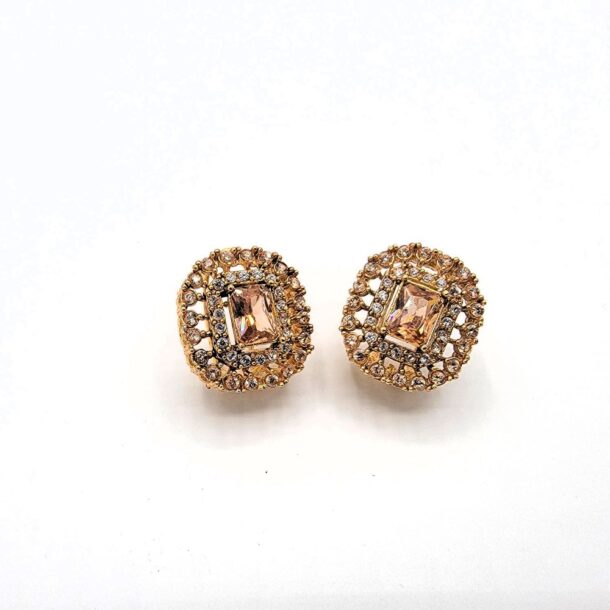 Champagne Stud Earrings