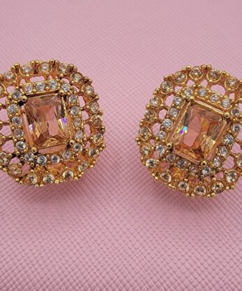 Champagne Stud Earrings