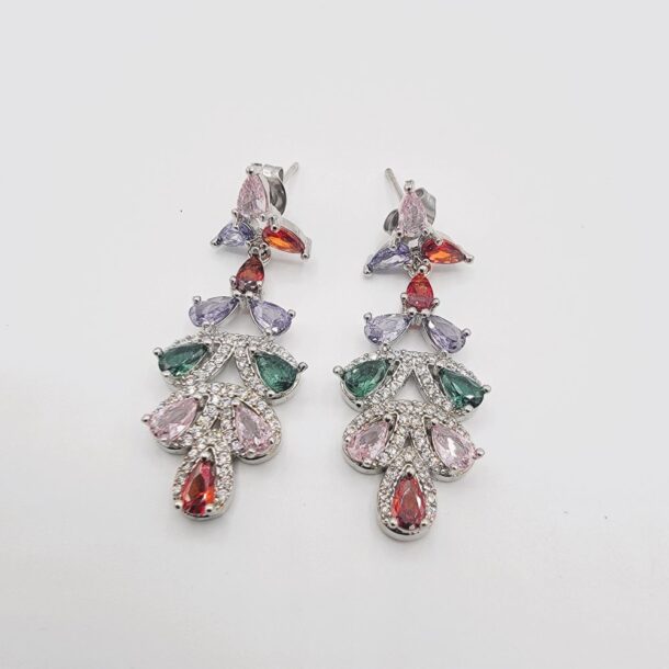 Classic Multicolor Dangle Earrings