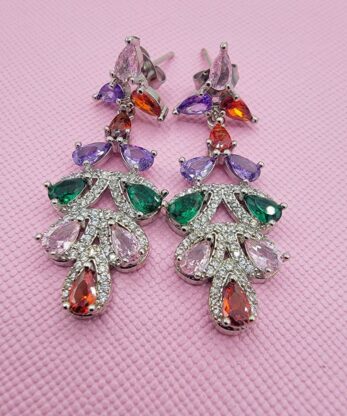 Classic Multicolor Dangle Earrings