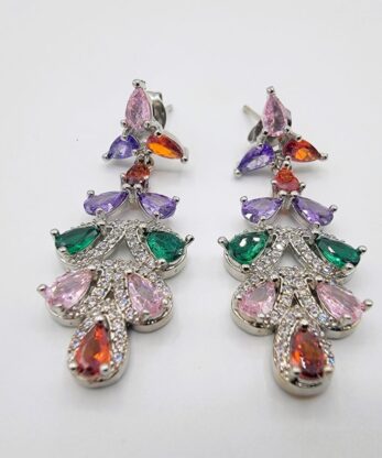 Classic Multicolor Dangle Earrings