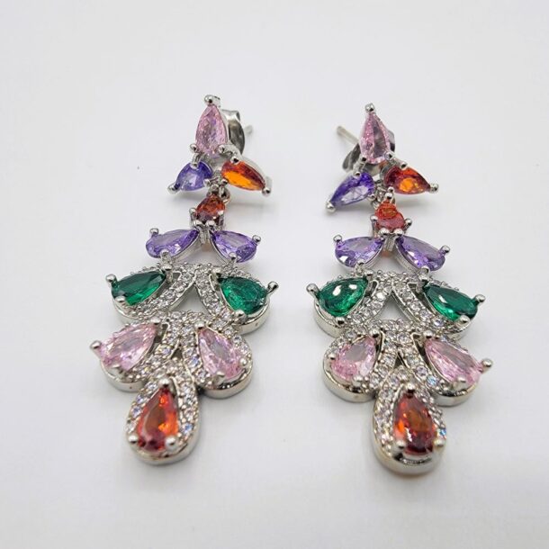 Classic Multicolor Dangle Earrings