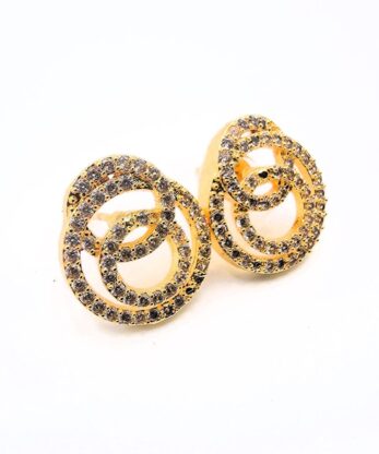 Cubic Zirconia Stud Earrings