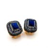 Magical Blue Stud Earrings